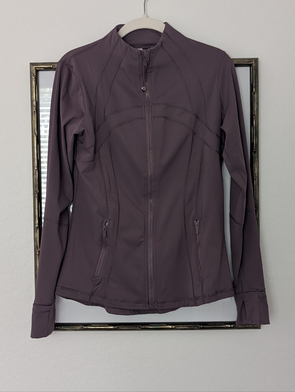 Lululemon Women's Purple Full-Zip Define Jacket Dusty Plum SZ 8